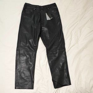 Nasty Gal Real Leather Pants